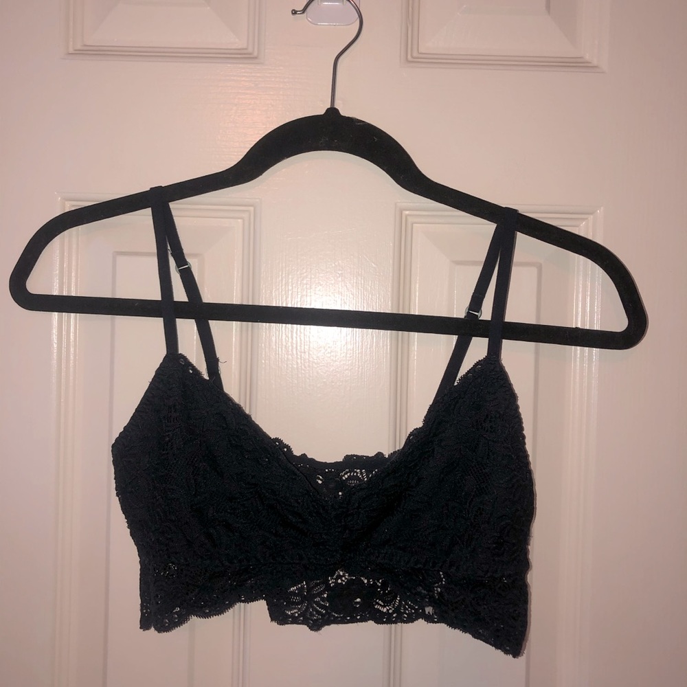 Gilly Hicks Navy Lace Bralette